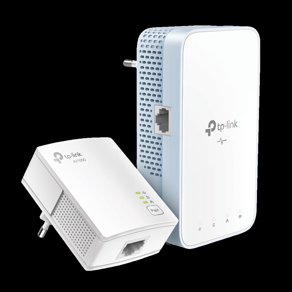 PowerLine Ethernet + WiFi 1000Mbps Starter Kit TP-Link TL-WPA1000Kit